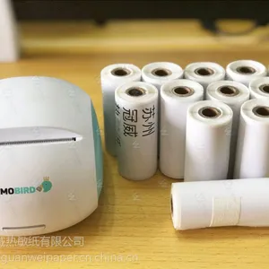 咕咕机、喵喵机纸:咕咕机、喵喵机不干胶热敏打印纸可粘贴