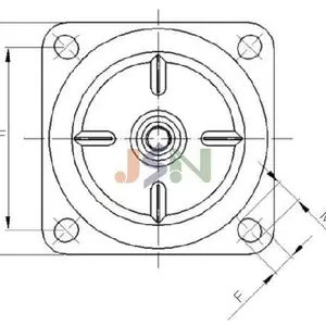 发电机橡胶隔振器JNHQ橡胶减震器 金诺橡胶减震器批发 闪电发货
