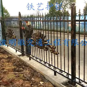 福建福州铸铁护栏围墙铸铁护栏工厂围墙铁艺护栏别墅铸铁栏栅