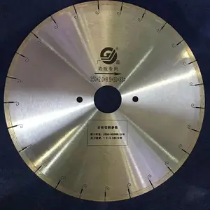 广晶牌金刚石焊接岩板锯片广晶岩板斜切倒角45度岩板锯片广晶石材锯片广晶陶瓷锯片广晶大理石锯片