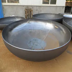 永盛鑫源 碳钢椭圆封头 Q235厚壁管帽 异形管件加工