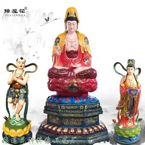 开封千手观音佛像坐像 邓州市佛像厂家 千手观音神像雕塑 塑像