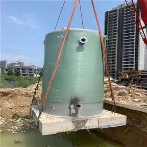 玻璃钢消防污水提升泵站 玻璃钢一体化泵站厂家 质优价廉