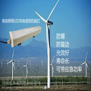 粤森照明LED风电塔筒灯铝材款带应急照明60-120分钟