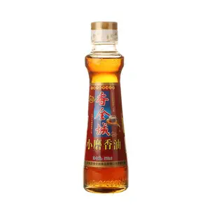 大名香全城纯芝麻小磨香油纯芝麻油210ml/瓶大名府县香油批发