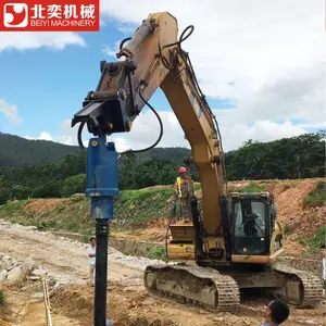 挖机螺旋钻机定做钻杆 江苏无锡北奕直销