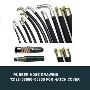 RUBBER HOSE?DRAWING 72122-05000-05300 HATCH COVER