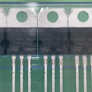 TIP122晶体管中等功率线性开关器件,用于低速开关电路