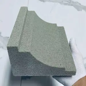 广东发泡陶瓷外墙装饰构件檐口线腰线罗马柱成品定制