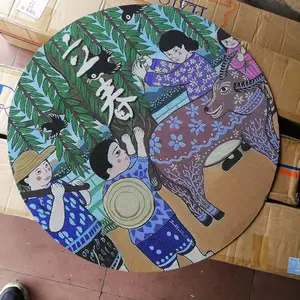 酒店装饰钢化玻璃UV彩色喷绘 玻璃写真彩绘