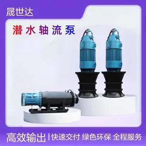 中津晟世达 河道简易 市政排水 潜水轴流泵SSD500QZ-85-75kw