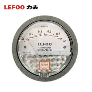 力夫制造LEFOO LFB微差压表 清洁室负压差表 防震水压表 压差计