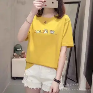 广州沙河欧洲站小衫米奇t恤2020衣服女ins超火短袖夏季大码上衣潮***T恤