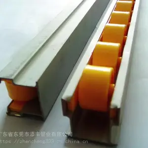 流利条货架铝型材流利条防静电流利轮滑轨接头