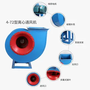 离心风机厂家大功率风机离心式通风机废气处理配套设备支持定制