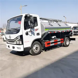 小型六轮吸粪车 上牌化粪池抽粪车 国六115马力吸污车