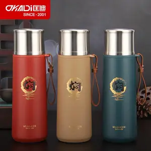 闷茶杯316不锈钢焖茶杯全钢盖便携保温杯家用礼品随手礼水杯批发