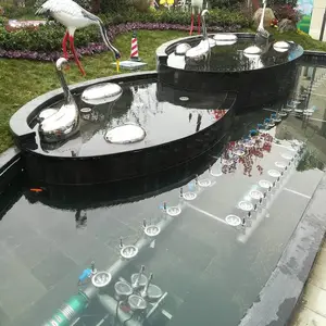 十堰公园旱地喷泉 具有互动性