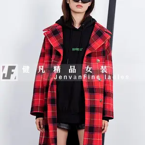 潮牌珞炫秋冬装 品牌尾货折扣女装清仓大码女时尚连衣裙批发
