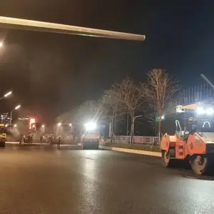 东莞塘厦道路沥青摊铺施工 沥青混合料