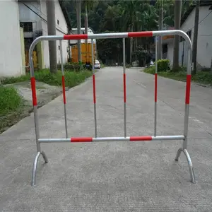 黄黑临时铁马 可定制铁马护栏 湖北厂家现货供给