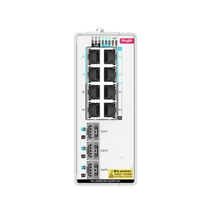 锐捷RG-IS2900-8GT3CSFP-DC 双平面二层工业级以太网交换机