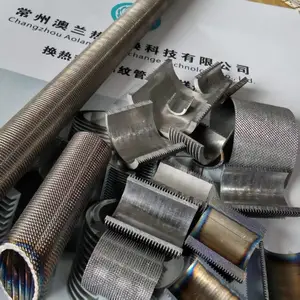 不锈钢/钛/B10铜合金/低翅片管定制结构参数