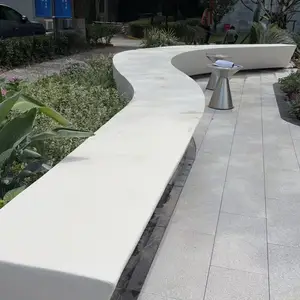 一体浇筑成型白色泰科砼石各种造型定制 材料厂家 技术指导 双包服务