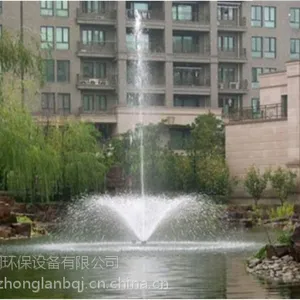 中心水柱喷泉曝气机,造景增氧机