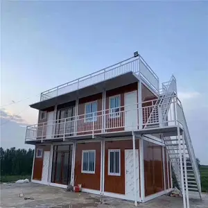 民宿大落地窗 打包箱房 万隆 景区露营 高端雕花板集成房屋 可设计施工