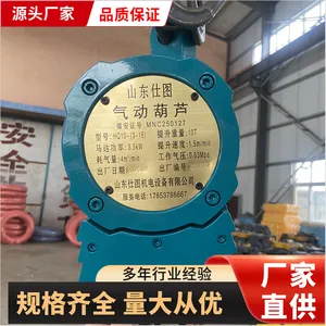 气动葫芦 快速响应 轻便操作 精准控制 机械加工配套 稳定运行 环保节能