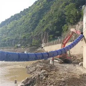 滨水区域拦污浮体 全域水面杂物集中收纳阻隔设备