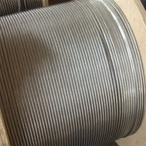 山东厂家 矿用钢丝绳 35W*7结构 32mm 竖井提升用 支持定制