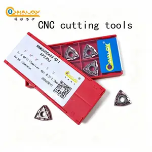 科雷特批发数控刀具 科维洛伊 COWALOY 外圆车刀片桃型WNMG080408 通用钢件不锈钢 铸铁 钨钢合金刀粒