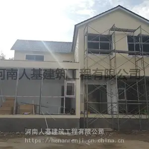 农村建造轻钢别墅,30天完工后邻居各种羡慕