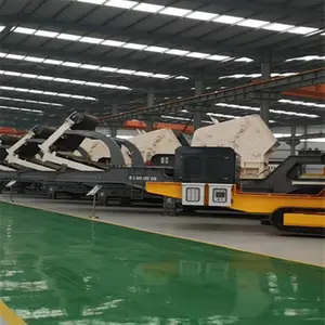 反击式可移动破碎机_恒美百特建筑垃圾破碎机_山东破碎站市场价格