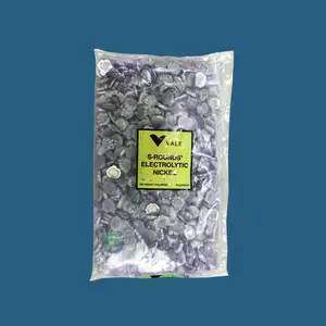 英可含硫镍圆饼 电镀含硫镍花 INCO含硫镍饼