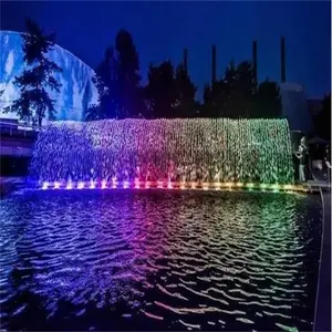 广场数字水帘_数字水帘设备|安装|施工-重庆博驰环境