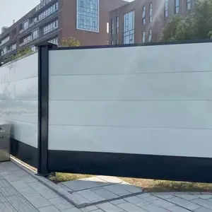 建筑工地装配式施工围挡彩钢围挡工地围挡简易移动小草围挡