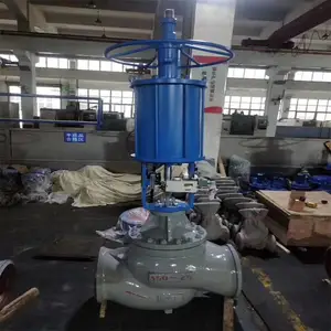 J661W气动大口径对焊连接截止阀