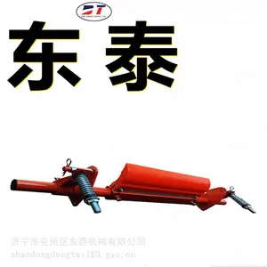 定制皮带机一级重型聚氨酯清扫器刮刀 P型耐磨合金橡胶清扫器