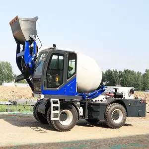 混凝土小型搅拌车 多功能一体式运输车 全自动搅拌机