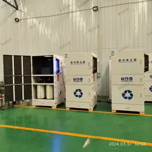 激光切割烟尘净化器 过滤效***滤筒除尘器 脉冲滤筒除尘一体机