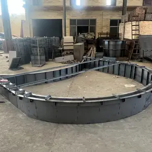 华容县 浇筑型拱形骨架护坡模具激光切割尺寸精准 焊接牢固 坚固耐用
