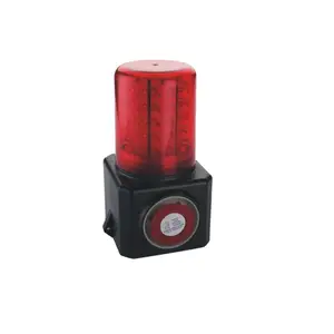 便携式声光报警灯,磁吸安装≥110dB,4800 米可视,铁路工地抢险移动安全警示灯