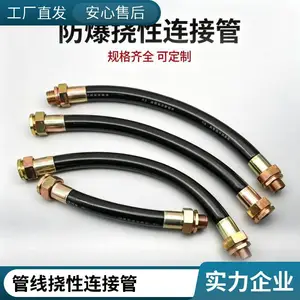 不锈钢防爆挠性管 泵房仪表设备柔性连接管件