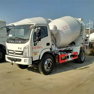 东风3方小型混凝土搅拌车 水泥罐车