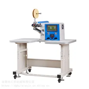 TY-995全自动(热风自动切带)封缝机压胶机鞋后跟贴条机