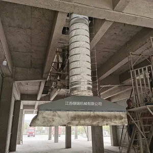 除尘器 装车机收尘系统 移动式收尘器 绿瑞建材订制袋装水泥装车机除尘装置