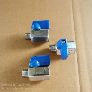 厂家生产不锈钢迷你球阀,内外不锈钢六角球阀
